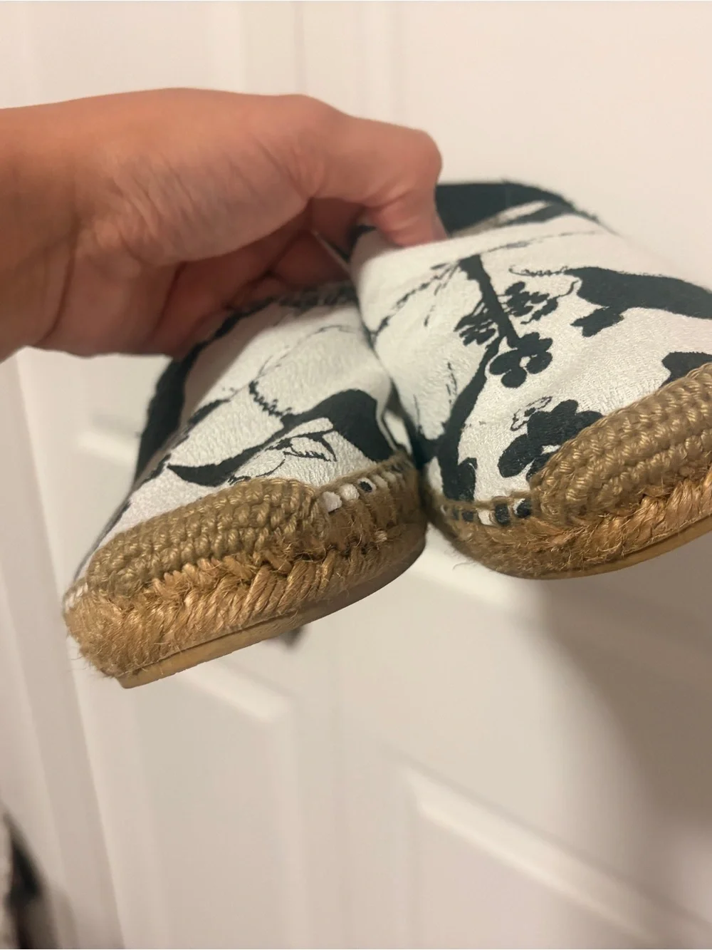 Saint laurent Floral Slip-On Espadrilles 40.5